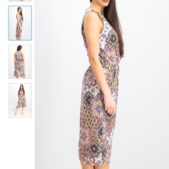 BOGO Funky Pattern Capri Jumpsuit - Picture 3 of 8